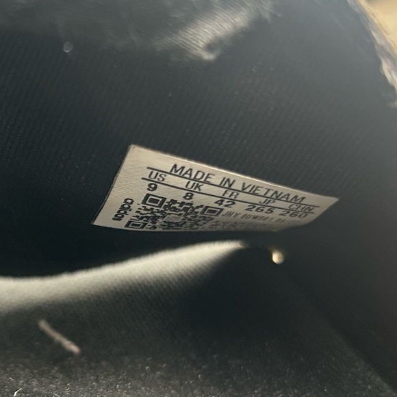 Adidas Adilette Comfort Black Tortoise Shell Pattern Women’s Slides Size 9 - Picture 9 of 11